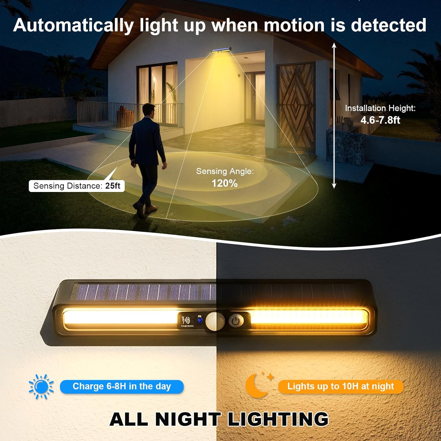 📌 SolarLumiFlex™ Lampă cu leduri, încărcare solară și brațe flexibile