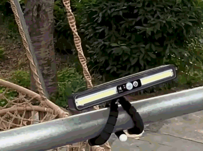 📌 SolarLumiFlex™ Lampă cu leduri, încărcare solară și brațe flexibile